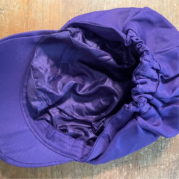 Super Mario Videogame Waluigi Purple Cosplay Hat and Mask - Picture 3 of 4